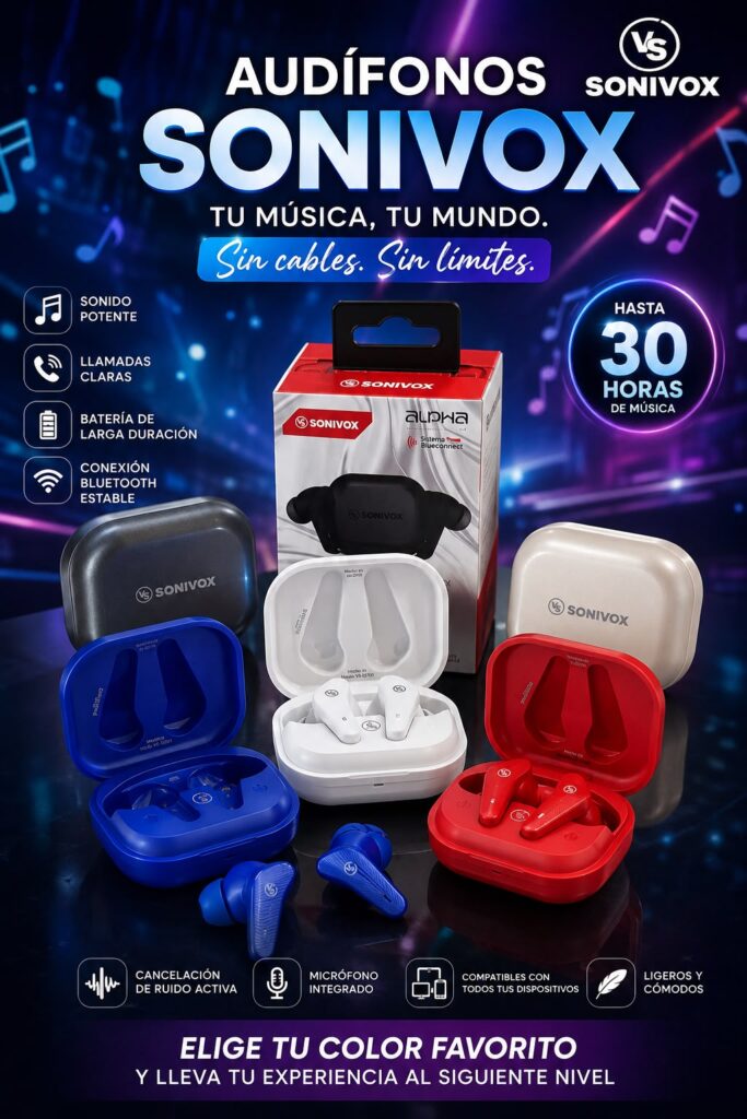 Audífonos inalámbricos SONIVOX