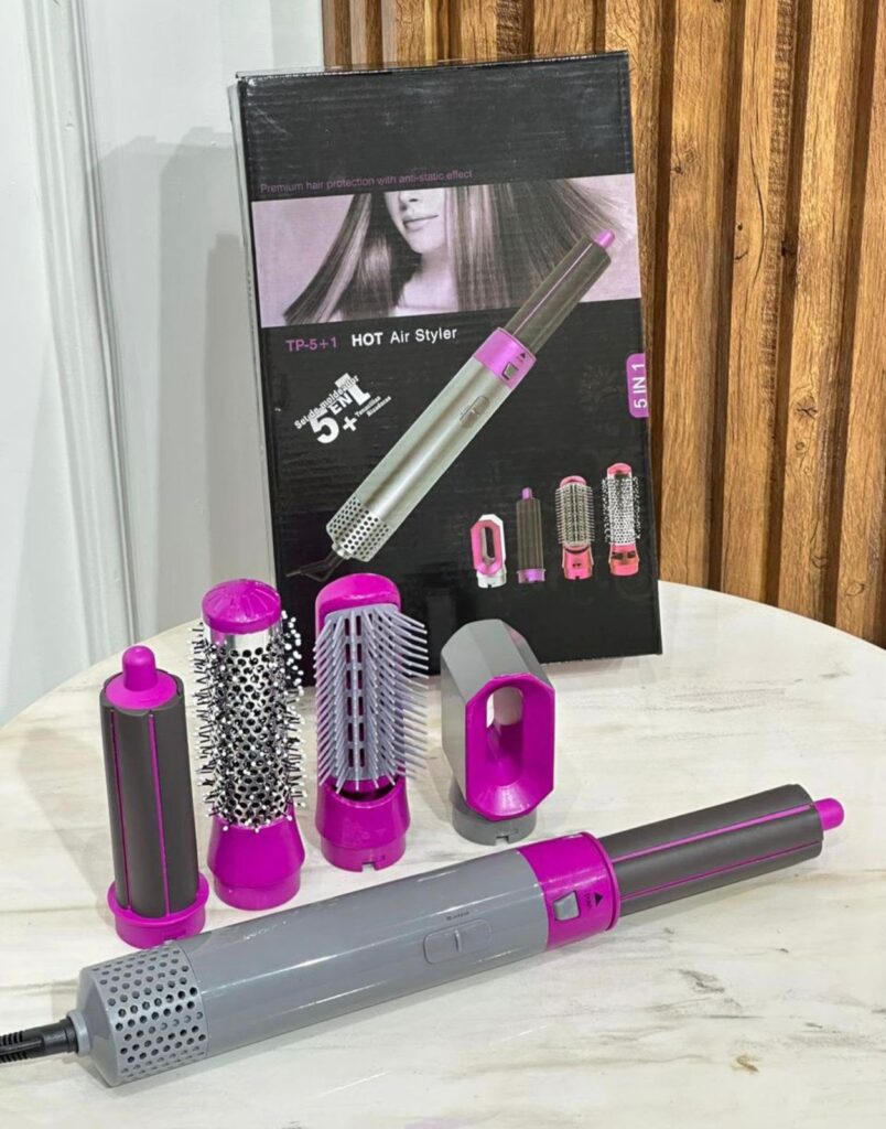 Increíble Cepillo Secador 5 en 1