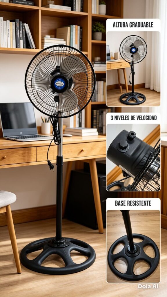 ✨ VENTILADOR DE PEDESTAL