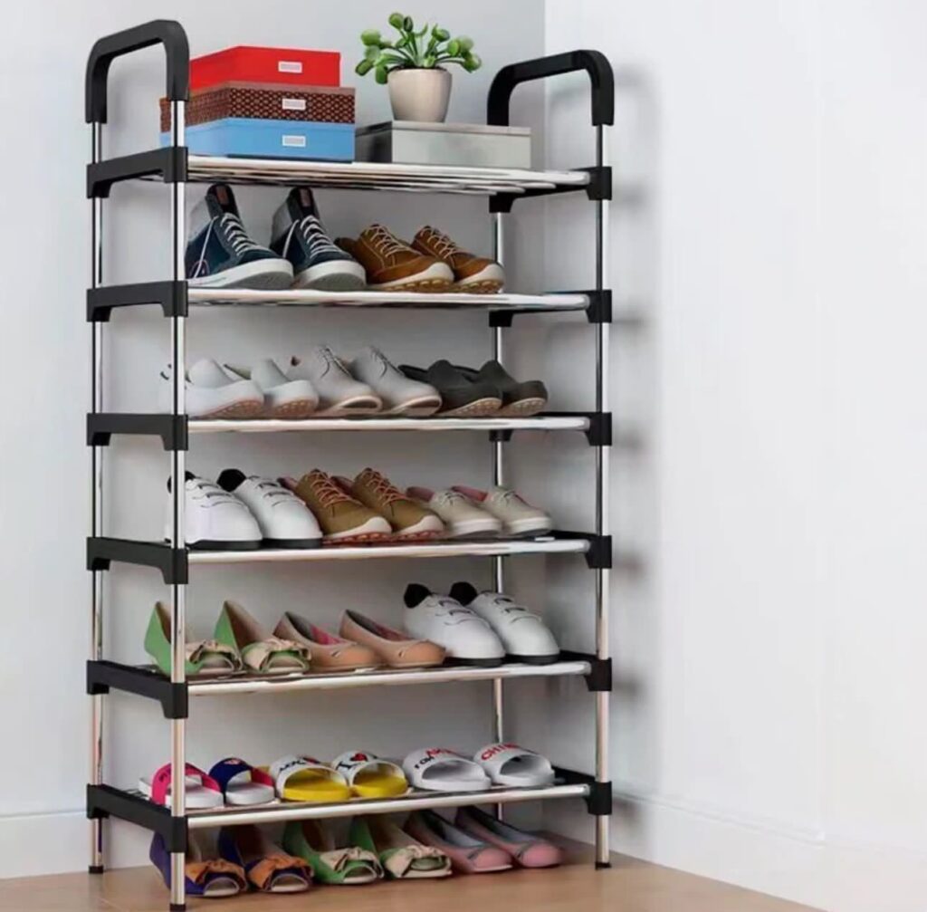 Este práctico organizador de 6 niveles