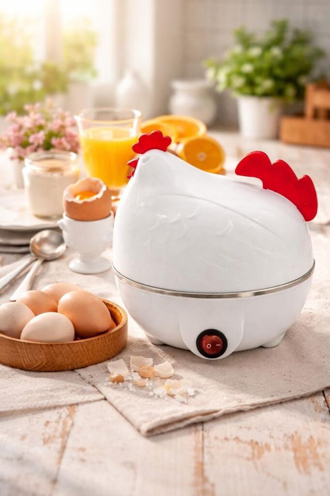 Gallina Eléctrica Hervidora de Huevos🥚