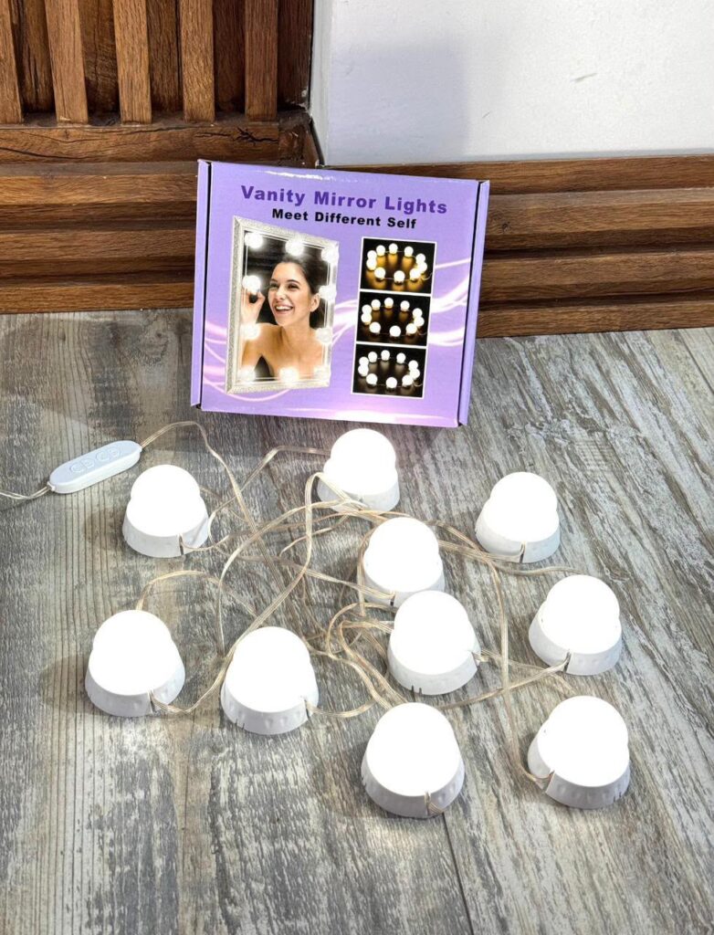 Set de 10 bombillos LED para espejo*
