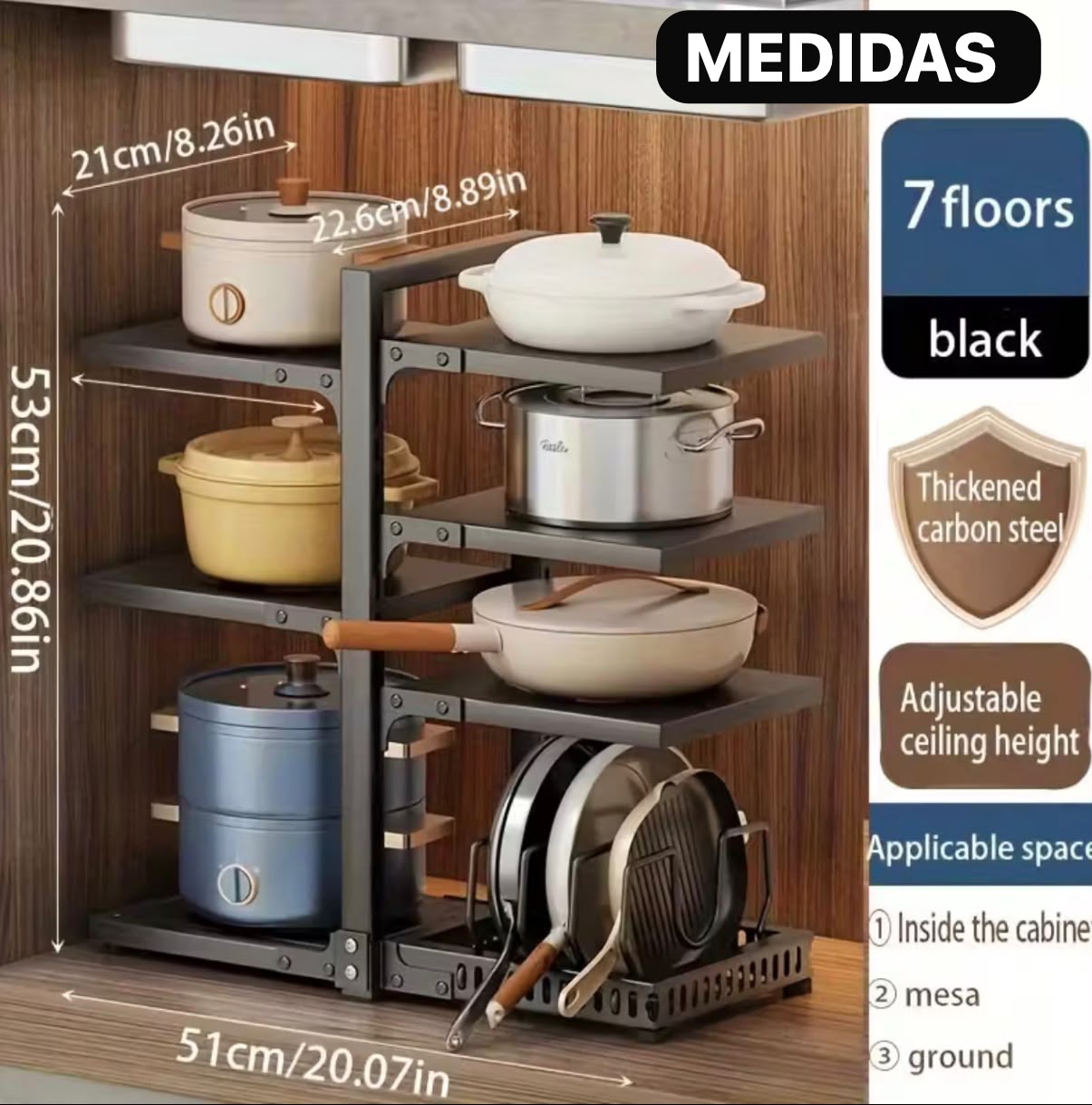🍳 ORGANIZADOR DE OLLAS PREMIUM - Image 4